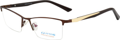 

Glitters Half Rim Rectangle Frame(55 mm