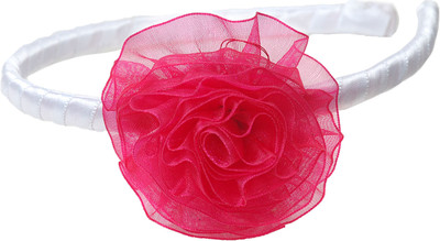 

Aarushi Creations Dark Pink 1 Pom Pom Head Band, Hair Band(Pink)