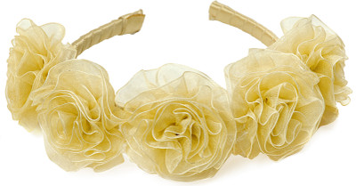 

Aarushi Creations Golden Crown Hair Band(Gold)