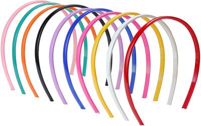 

Aarushi Creations Vibrant Colour Plastic Hairbands Head Band, Hair Band(Multicolor)