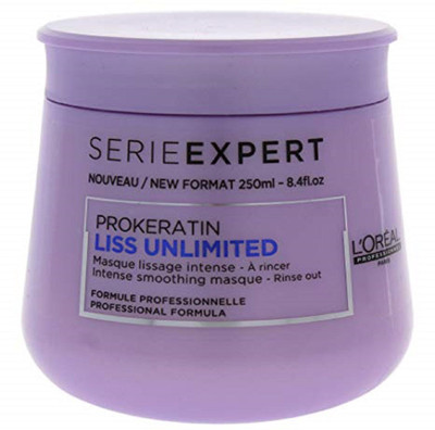 

L'Oreal L'OREAL SERIE EXPERT PROKERATIN LISS UNLIMITED INTENSE SMOOTHING MASQUE ( new FORMAT )(250 ml)
