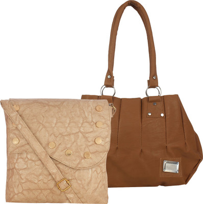 

Fillin Cart Sling Bag(Beige, Brown)