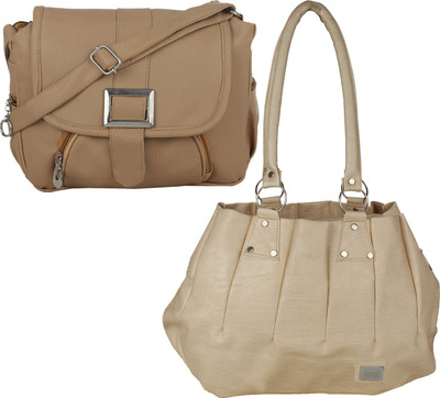 

Fillin Cart Sling Bag(Beige, Brown)