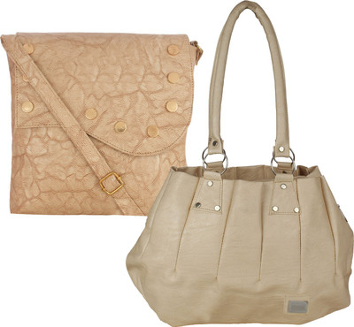 

Fillin Cart Sling Bag(Beige, Beige)