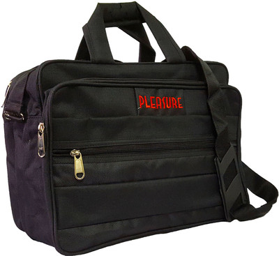 

BESTBAGS PLEASURE Waterproof Messenger Bag(Black, 12 inch)