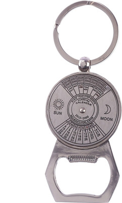 

Confident 50 Years Calender Key Chain(Silver)