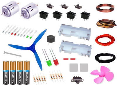 

SunRobotics 50 items in 1 kit -Science kit with Innovative project(Multicolor)