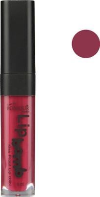 Bonjour Paris Kiss Proof Pur Matte Lip Gloss-12(6 ml, LG-12)