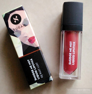 

Sugar SMUDGE ME NOT LIQUID LIPSTICK - 05 Rust Lust (Red Terracotta)(05 Rust Lust (Red Terracotta), 1 g)