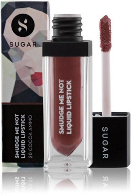 

Sugar SMUDGE ME NOT LIQUID LIPSTICK - 20 Cocoa Ammo (Mocha Brown)(20 Cocoa Ammo (Mocha Brown), 1 g)