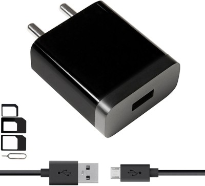 GoSale Wall Charger Accessory Combo for Micromax Canvas Juice 4G Q461, Micromax Canvas 5 E481, Micromax Canvas 6 Pro, Micromax Vdeo 1, Micromax Bolt Q381, Micromax Canvas Spark 3, Micromax Canvas 6, Micromax Bharat 2, Micromax Evok Power, Micromax Evok Note, Micromax Canvas Xpress 4G Q413, Micromax 