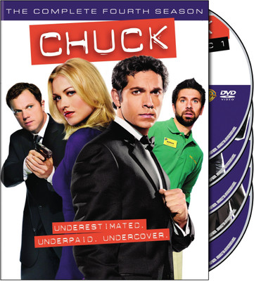 

Chuck: The Complete Season 4 (5-Disc Box Set) (Fully Packaged Import)(DVD English)