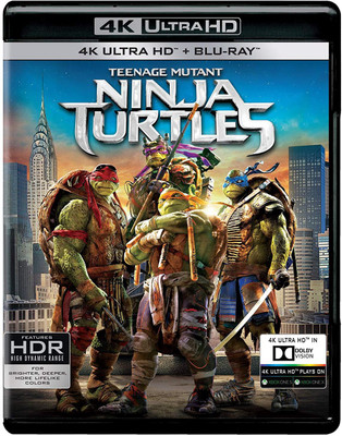 

Teenage Mutant: Ninja Turtles (4K UHD & HD) (2-Disc)(4K(UHD) Blu-ray English)