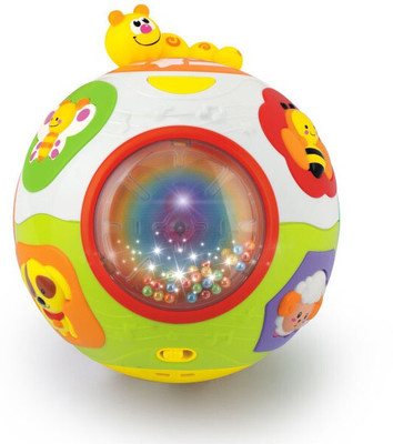 

YAMAMA Baby Toys Toddler Crawl Toy with Music & Light Teach Shape/Number/Animal Kids Early Learning Educational Toy Gift(Multicolor)