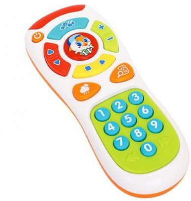 

YAMAMA Baby Toys Electric Click & Count Remote with Light & Music Kids Early Learning Educational Toys(Multicolor)