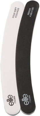 

Elite Models Rounded Emery Board Nail Filer(Set of 2)