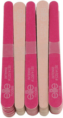 

Elite Models 60 Pc Premium Small Emery Boards / Nail Filer for Girls & Professional Makeup Artists(Set of 60)
