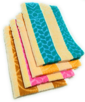 Cotton colors Hand towels,Kitchen Towels 13 NP1013 Cloth Napkins(4 Sheets)