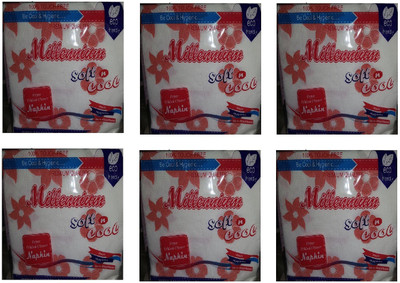 

Millenium Soft And Cool Napkin White Napkins(6 Sheets)