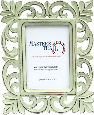 

Master's Trail Wood Photo Frame(Light Green, 1 Photos)