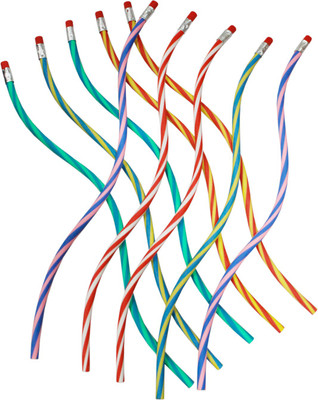 

Toys Factory Flexible Pencil set of 10 Pencil(Set of 10, Multicolor)