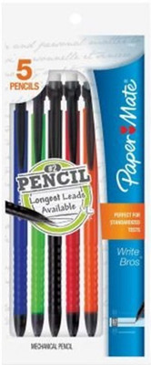 

Paper Mate 74402 .7mm Write Brothers Mechanical Pencil 5 Count Pencil(Multicolor)