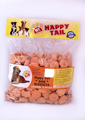 Happy Tail Freshly Baked Cookie CHICKEN BISCUITS Chicken Dog Treat(0.45 g)