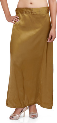 PKYC AM-DullGoldSP48 Satin Blend Petticoat(Medium)