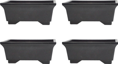 

SHOPTICO Plant Container Set(Pack of 4, Plastic)