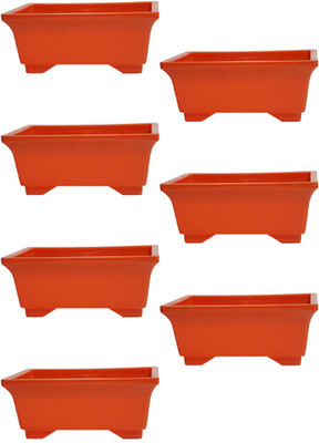 

SHOPTICO Plant Container Set(Pack of 7, Plastic)