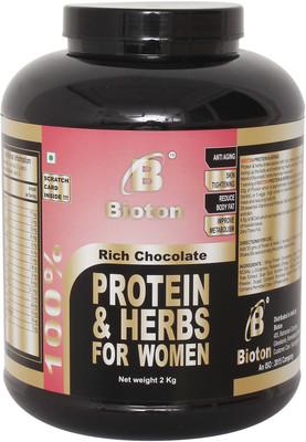 

Bioton 100 % Protein And Herbs For Woman Whey Protein(2 kg, Rich Chocolate)
