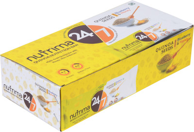 

NutriMa Quinoa Nutrition Bar - Multi-Grain Quinoa Bar with Honey, Nuts & Berries Nutrition Bars(1.05 kg, Blueberry, Blackcurrant)