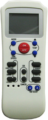 

icooli ICOOL-016 COMPATIBLE Split AC Remote Control FOR CARRIER 016 (PLEASE MATCH WITH THE OLD REMOTE) Remote Controller(White)