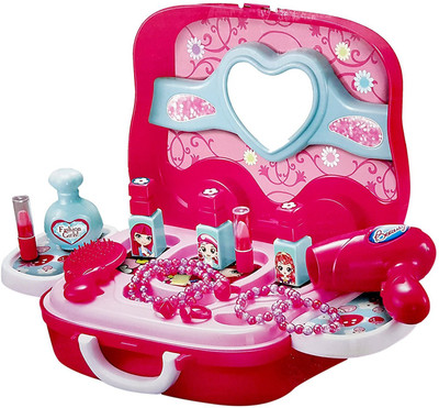 

kajal enterprise Carry Along Beauty Set Toy with Briefcase, Accessories