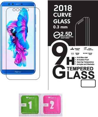CASEHUNT Tempered Glass Guard for Honor 9N(Pack of 1)