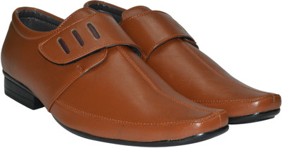 

Jenfars Monk Strap For Men(Tan
