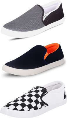 

Trenqs Slip On Sneakers For Men(Multicolor