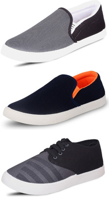 

Wwodcell Loafers For Men(Multicolor, Grey