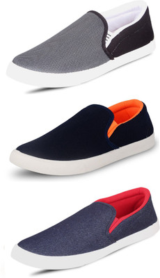 

Trenqs Slip On Sneakers For Men(Multicolor