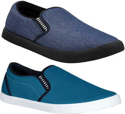 

Chevit Combo Pack of 2 Casual Shoes Loafers For Men(Navy, Blue