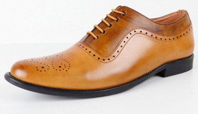 

GB Premium Tan Formal Oxford For Men(Tan