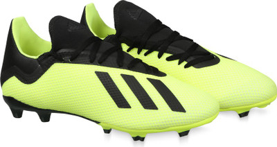

ADIDAS X 18.3 FG Football Shoes For Men(Yellow, Black, Syello/cblack/ftwwht