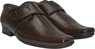 

Jenfars Monk Strap For Men(Brown