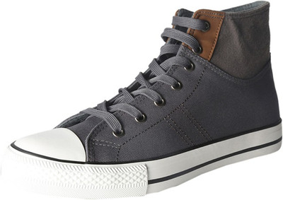 

People Canvas Shoes For Men(Grey
