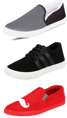 

Trenqs Casuals For Men(Multicolor, Grey