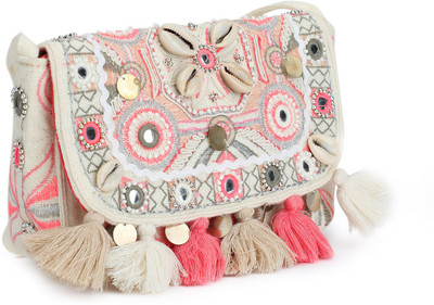 

Accessorize Women Casual Multicolor PU Sling Bag