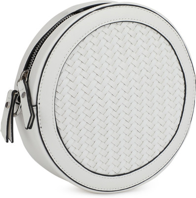 

Accessorize Women Casual White PU Sling Bag