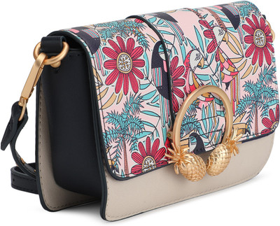 

Accessorize Women Casual Multicolor PU Sling Bag