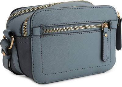 

Accessorize Women Casual Blue PU Sling Bag