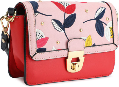 

Accessorize Women Casual Multicolor PU Sling Bag